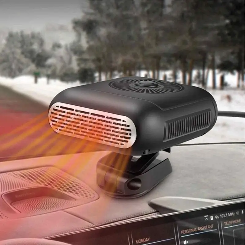 

Automobile Heater Defroster Demister 12V 150W Car Air Heater With Heating And Cooling Automotive 360 Degree Rotatable Heater