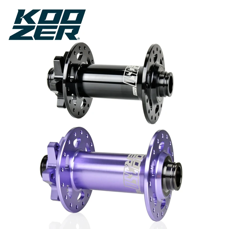 

Koozer 350 Front Hubs: 28H/32H, 5x100mm QR/15x110 Boost, 6 - Bolts Disc, 2 Sealed Bearing AL7075 for E - bikes & MTBs