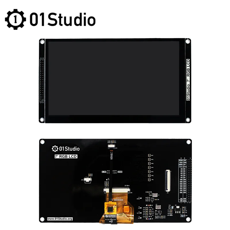 01Stuido 7-inch RGB capacitive touch LCD screen LCD module Magellan STM32H743IIT6 development board Python RGB888 MCU