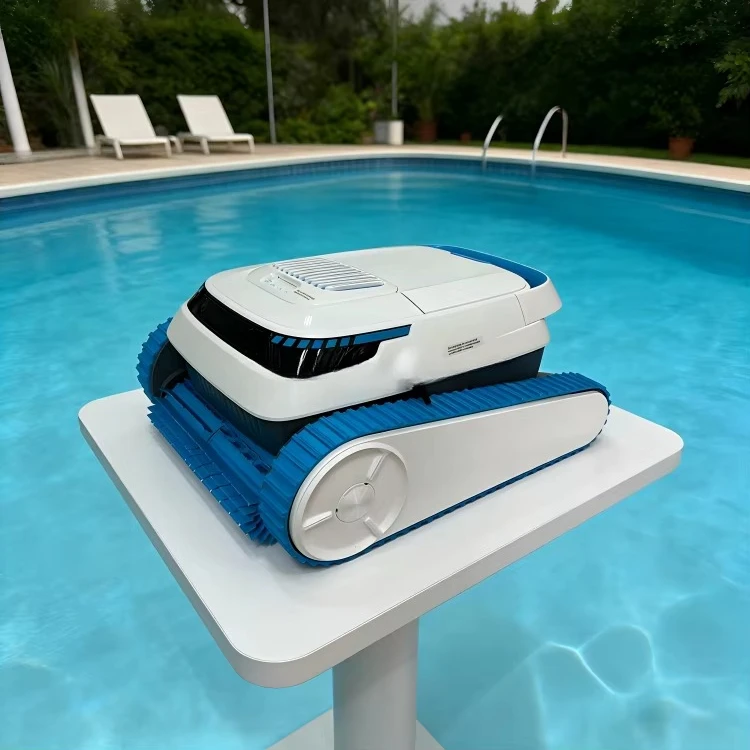 PC20 QD-40 Pool Cleaning Robot, Diving Depth 0.5-2.5m, High Efficiency Automatic Wall/Floor Vacuum, OEM/ODM Available