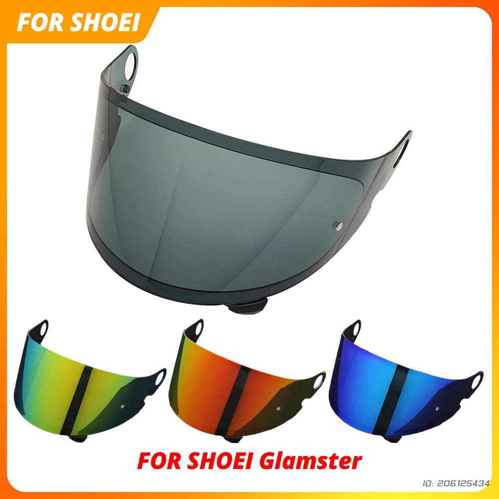 

Motercycle Helmet Visor Lens For SHOEI Glamster Motorbike Accessories Multi Color Anti-UV Anti-Scratch Dustproof Wind Shield