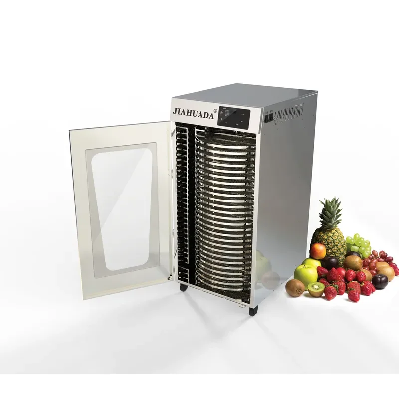 26 Tray Stainless Steel Food Dehydrator Industrial Fruit Vegetable Dryer Machine with Rotating Function for Vanilla Bean