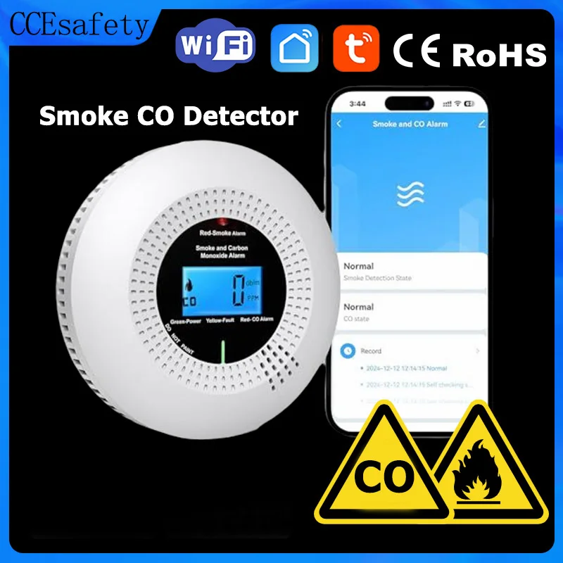 ccesafety-wifi-tuya-smoke-carbon-monoxide-detector-smoke-co-detector-10-year-sensor-battery-operated-home-boiler-room-fireplace