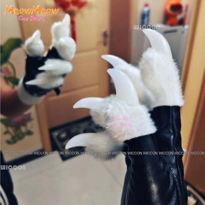 Fursuit Zampe Kigurumi Furry Cosplay Guanti Decori Animale Cosplay Guanto Handwear Indossabile Kig Party Accessori originali per giochi di ruolo