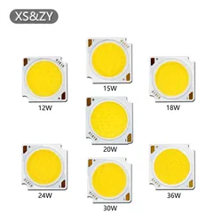 1pcs 12W 15W 18W 20W 24W 30W 36W 240-300mA 19*19mm LED Bridgelux Chips Warm White Natural White Cold White Light Bulb Light DIY