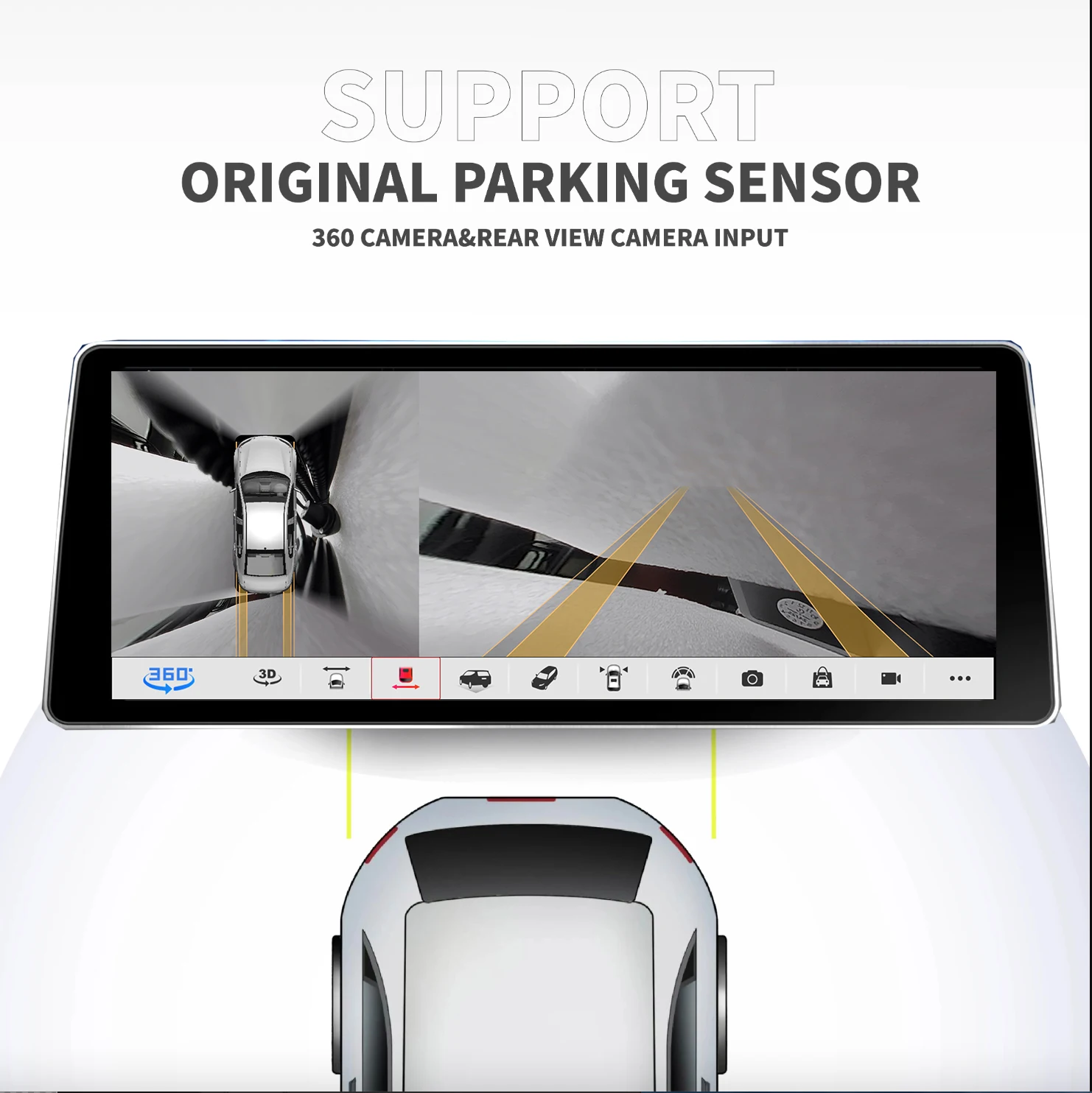

12.8" Snapdragon 2400X900 Wireless CarPlay Android Auto DSP Built-in WiFi X1 E84 Radio Screen GPS Navigation I Drive