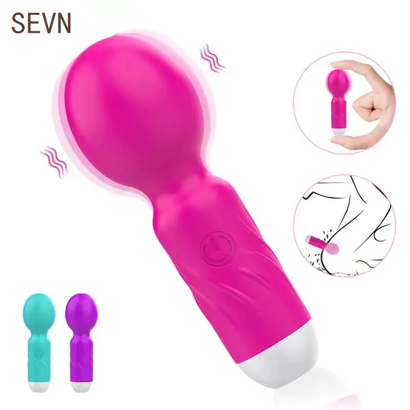 10 Modes Strong Vibration Upgraded Mini Vibrator Usb Charging Handheld Body Massager Clitoris G-Spot Vibrators Sex Toy For Women