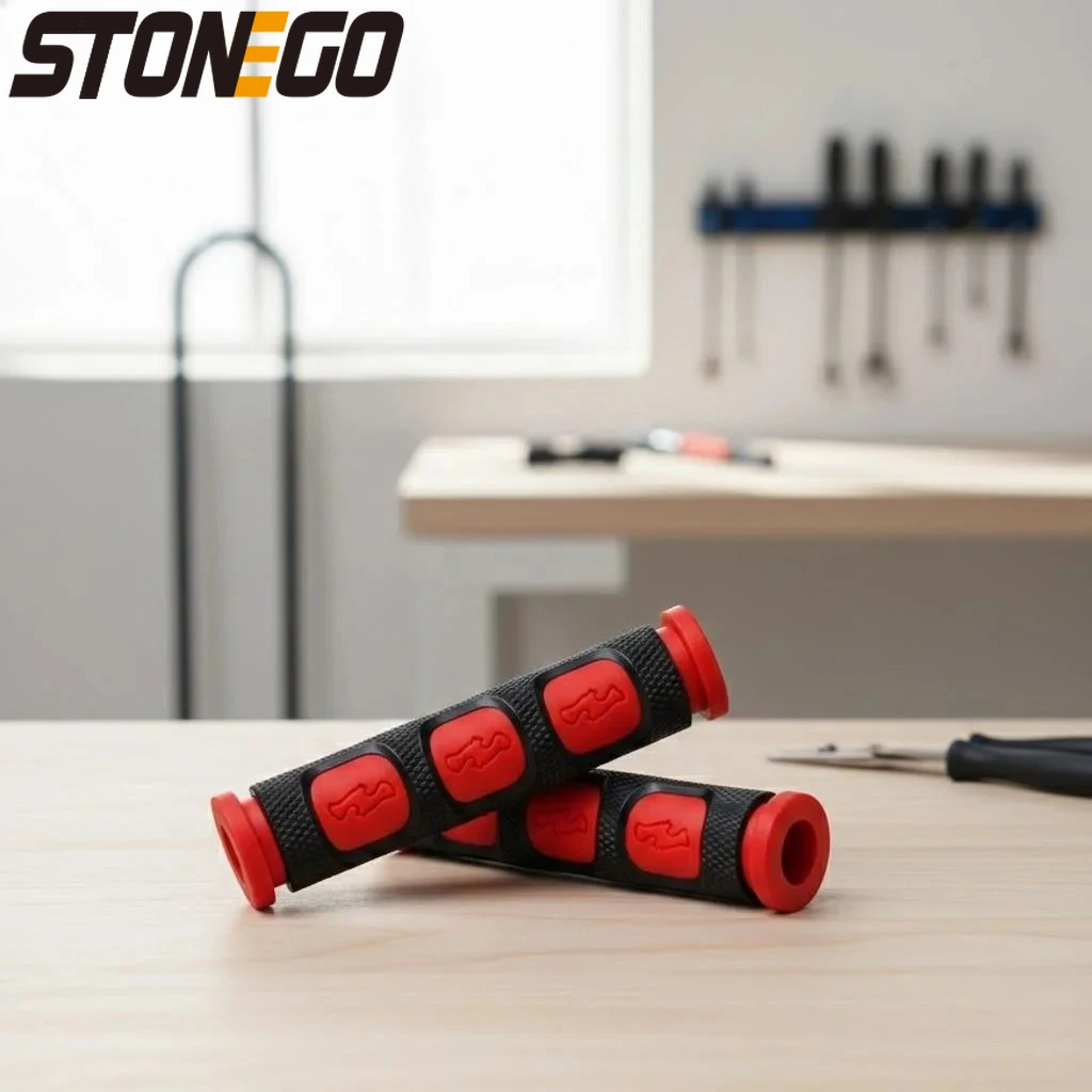 

2PCS Anti-slip Motorcycle Handlebar Grip Covers Rubber Gloves Off-road Bike Accessories Weather Protection