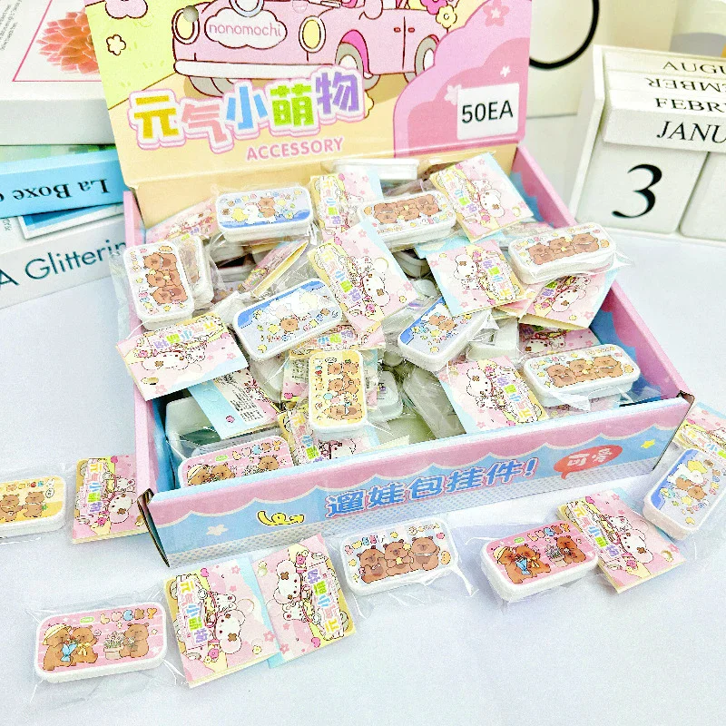 Miniature 5-Piece Stationery Set, Play Pencil Box Replica Toy, Lifelike Model Home, Petite Stationery Box