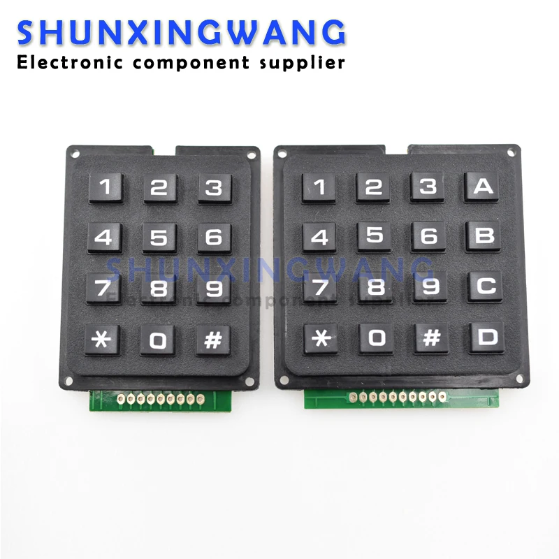 4 x 4 4 x 3 Matrix Array 12 16 Keys 4*4 4*3 Switch Keypad Matrix Keyboard Module