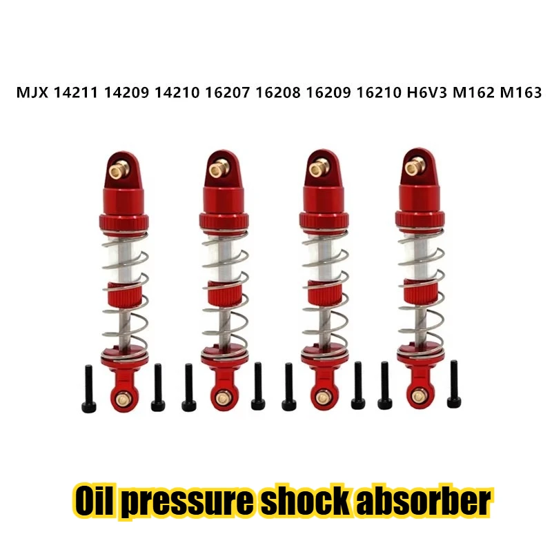 MJX 1/14 14211 RC Metal Modification Upgrade Car Parts Wave Box Cover Shock Absorber Middle Support Rod Pull Rod Combiner Parts1
