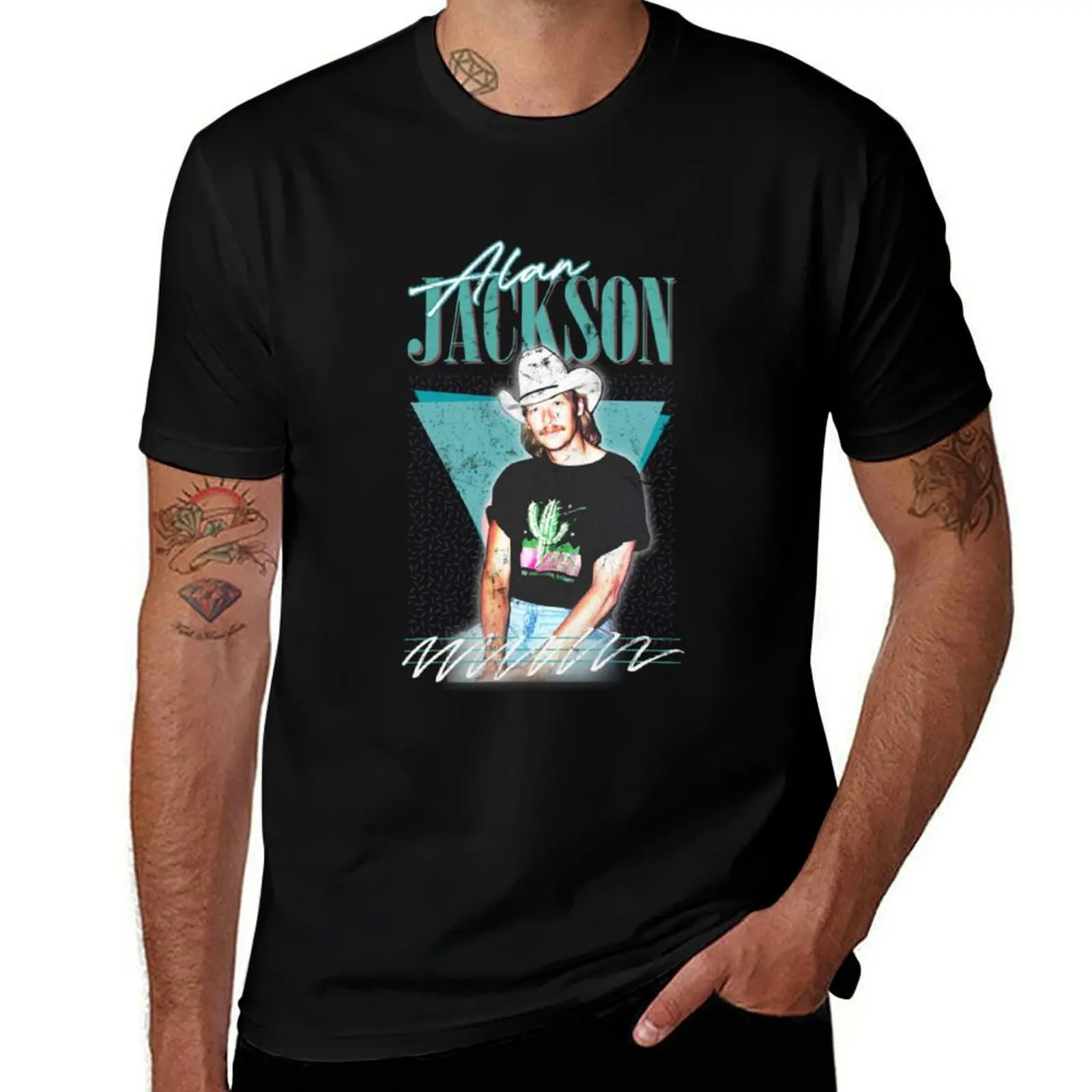 Alan Jackson T-Shirt Festival Party Tee Top