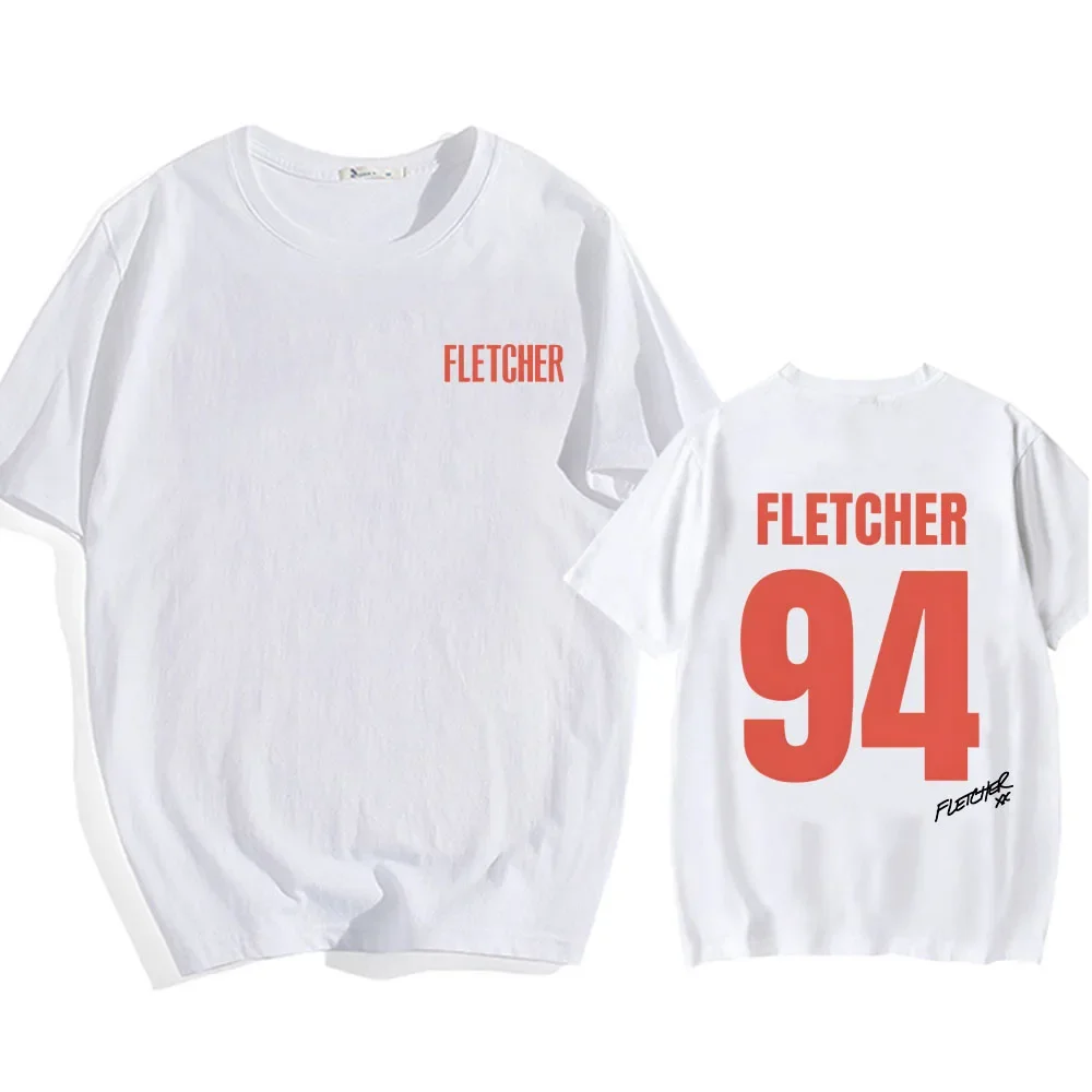 Fletcher 94 in Search of The Antidote Tour T-shirts Streetwear Graphic Printing Tee-shirt Summer Cotton High Quality Tshirts Men