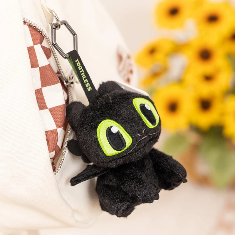 Adorables juguetes de peluche sin dientes, muñeco de peluche de dragón cómo entrenar a tu dragón, llavero periférico de animé, regalo de Navidad Kawaii para niños