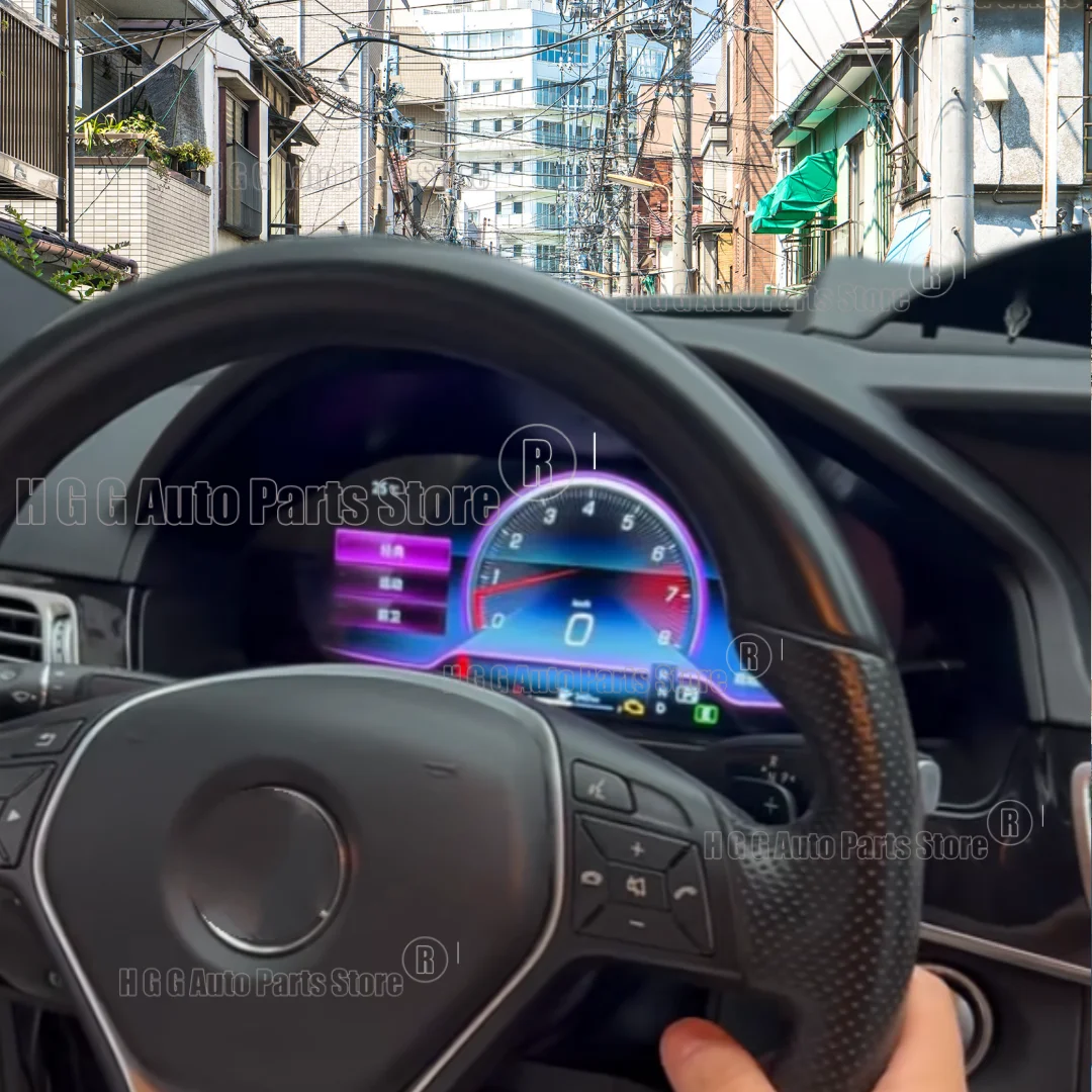 For Benz E Class W212 2010-2015 Carplay Virtual Cockpit Gps Speedometer Digital Dashboard Panel Instrument Cluster Tachometer