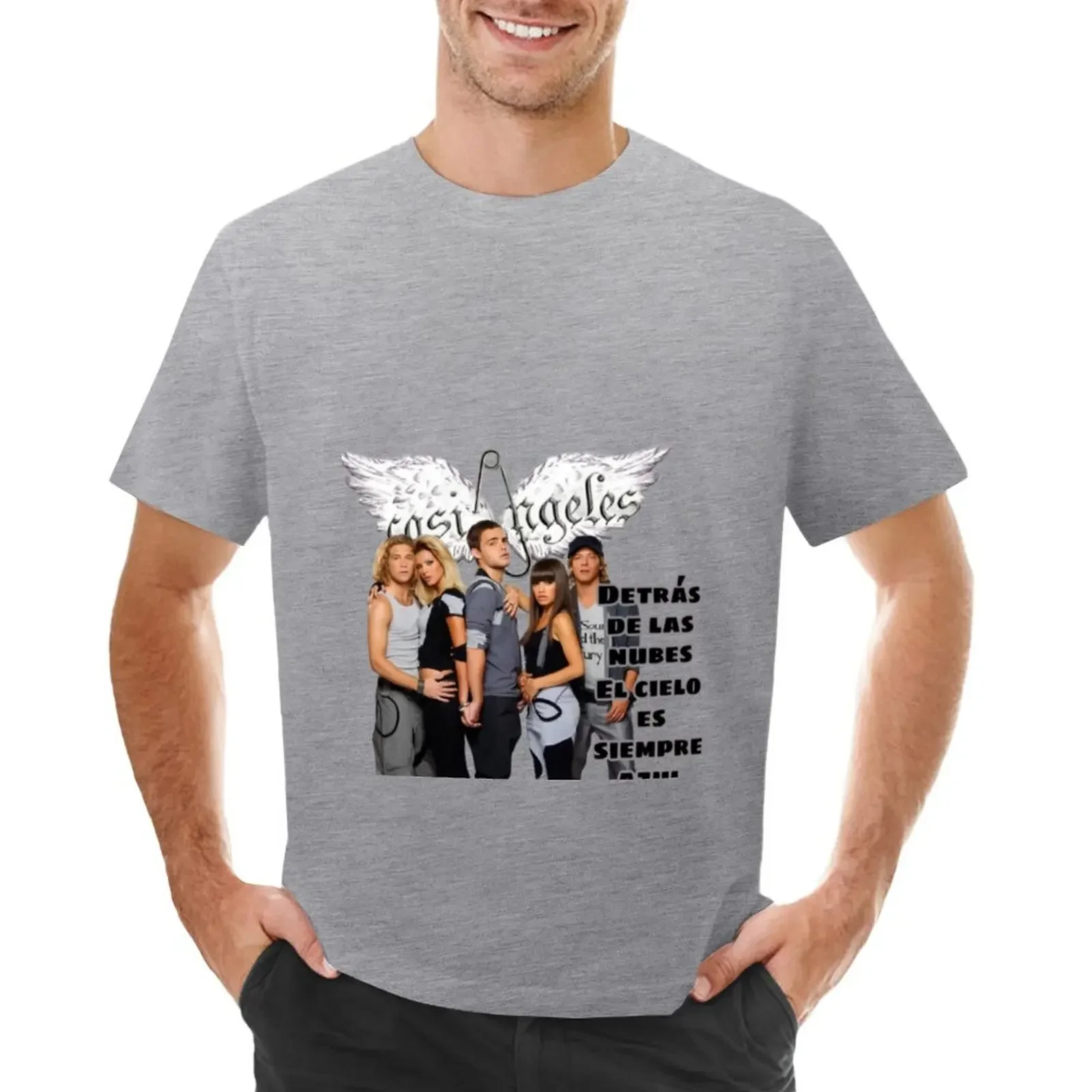 Casi ángeles T-Shirt customs graphic shirts clothes for men