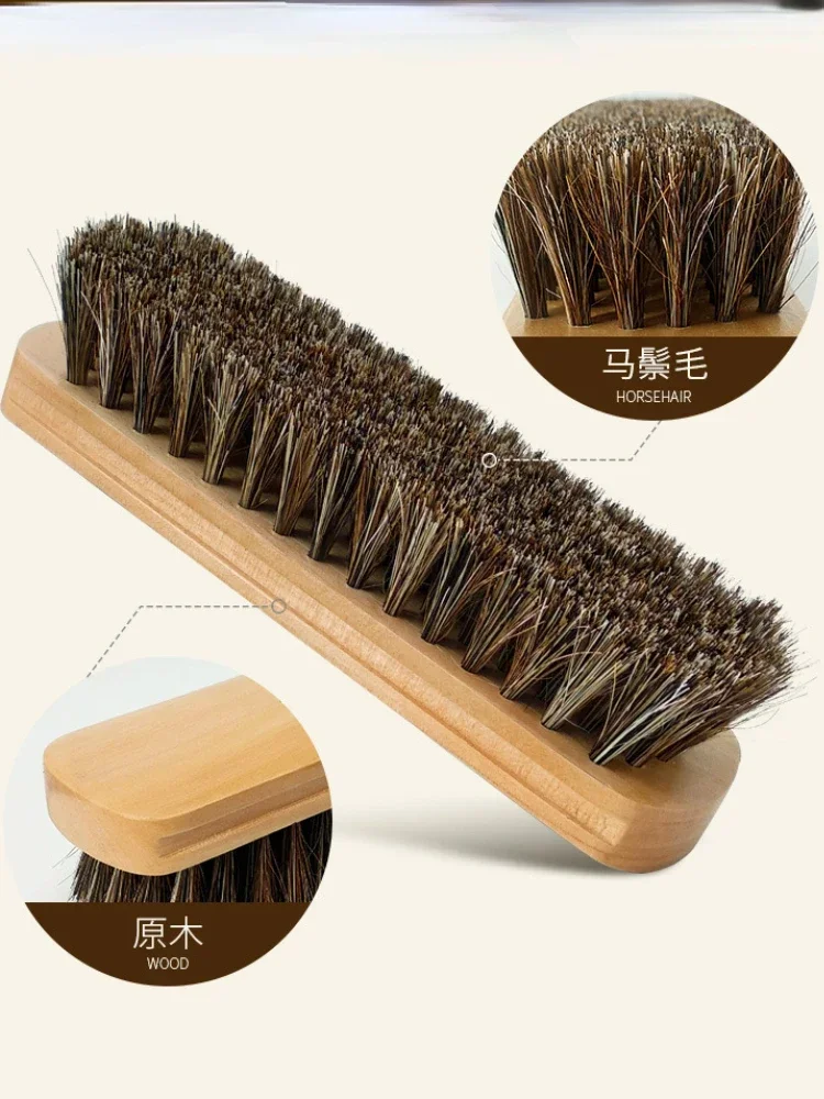 

Multi-purpose Wooden Brush Soft Horsehair Bristle for Cleansing Care Polishing Buffing Cleaning Wash Hand Tools