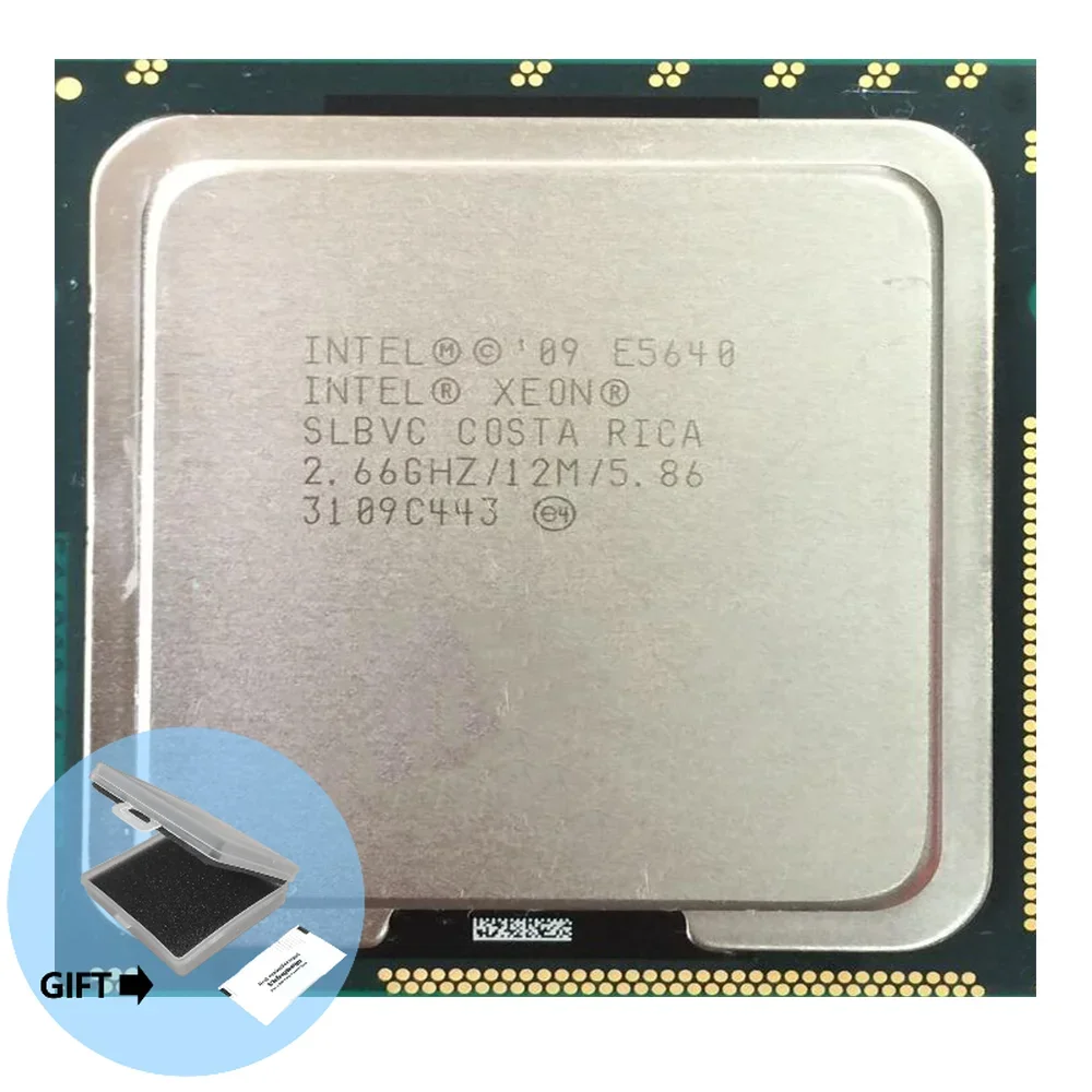 إنتل زيون E5640 ، lga66 ، CPU ، GHz ، Intel QPI ، Intel Xeon E5640 ، LGA1366