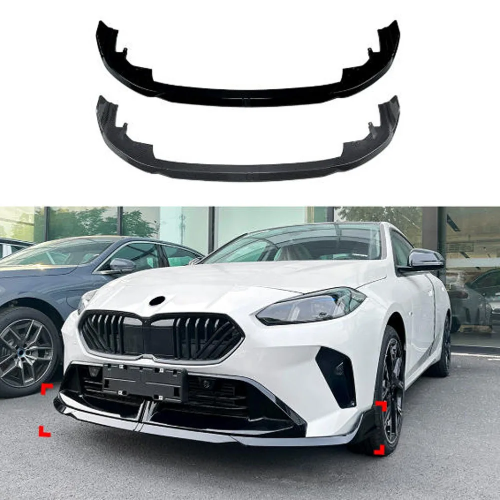 

For BMW 1 Series F70 2 Series F74 M Sport 2024+ Front Lip Spoiler Front Bumper Shovel Lower Splitter Modification Car Body Kit