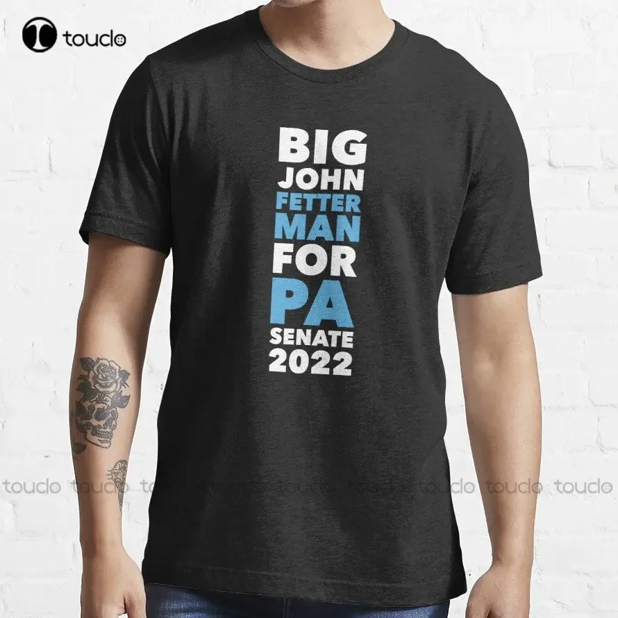 Big John Fetterman For Pa Senate 2022 Trending T-Shirt Women Tshirts Outdoor Simple Vintag Casual T Shirts Xs-5Xl Custom Gift