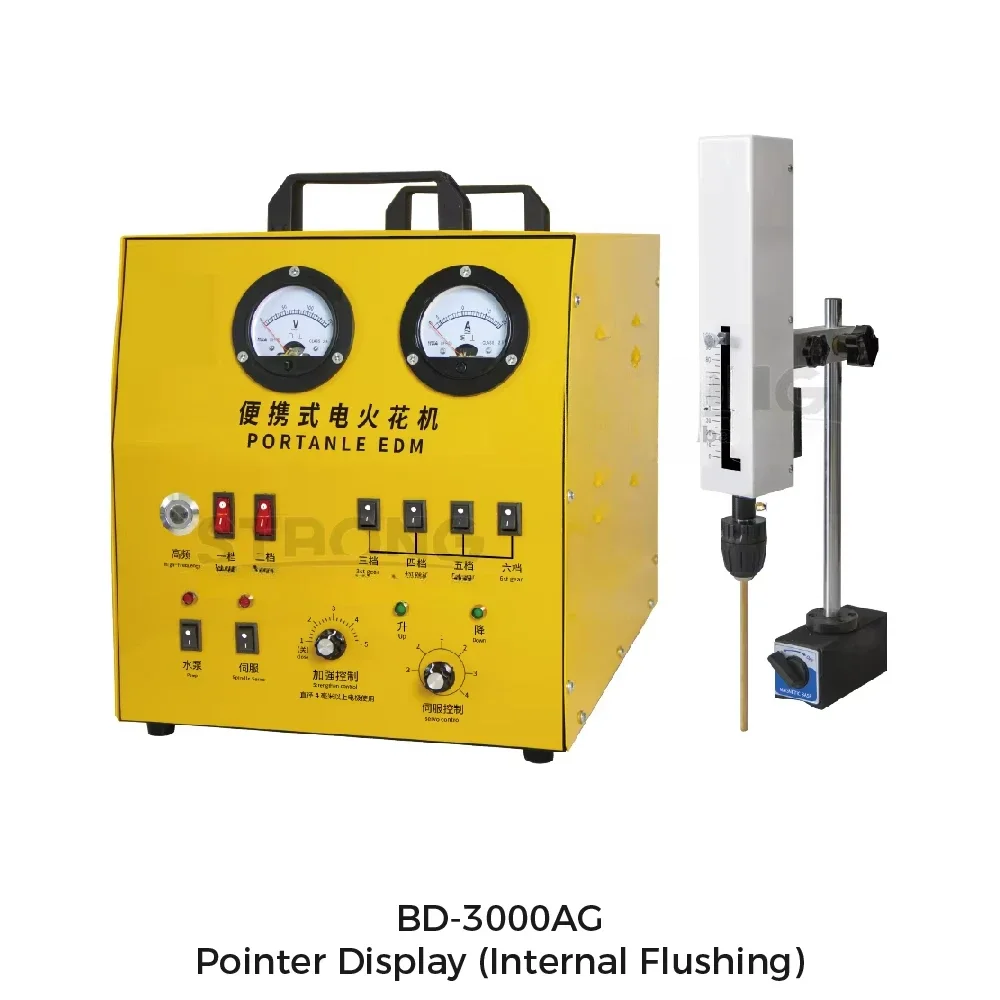 

3000W BD-3000A Portable edm machine tap/screw/drill bit/reamer/plug gauge remover automatic edm erosion high power EDM Machine