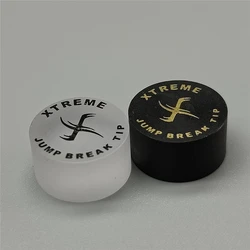 Xtreme Clear & Black BulletProof Break Jump Tips 14mm USA Break Jump Cue tips Super Hard Break & Jump tips Billiard Accessories