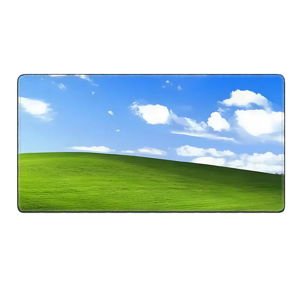 Podkładka pod mysz z motywem tapety Windows XP, duża, mata na biurko pod klawiaturę i mysz, dla graczy, do komputera PC, laptopa, akcesoria biurowe, podkładki na stół HYBXAXC — zdjęcie produktu 7