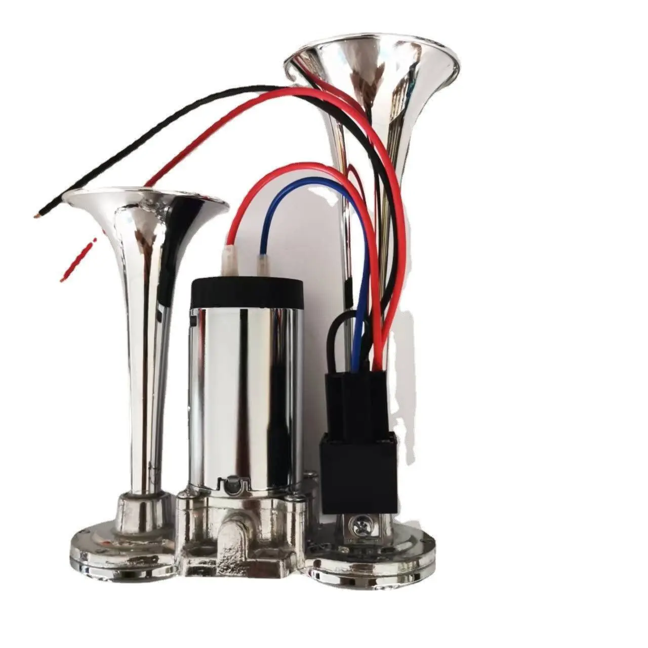 

Super-sound integrated waterproof car treble 12v electric horn harvester truck electric electric whistle air horn