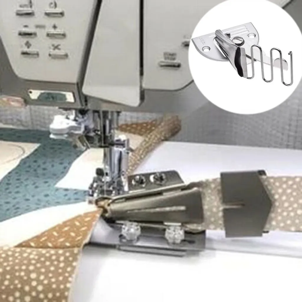 Sewing Machine Attachments Overlock Binding of Folder Bias Foot Sew Feet Machine Lockstitch Sewing Machine Accessories