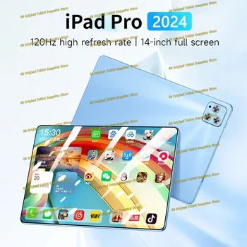 Original Tablet iPad Air Pro 14 inch 16GB 1TB Global Version Tablet Android 13 Core Pad Tablet PC Phone Dual Wifi GPS 태2024