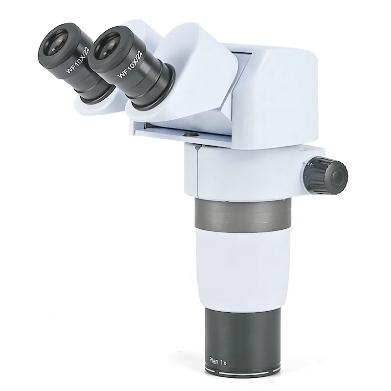 Gold seller Hot Sale ZM-880EG Ergonomic Zoom 0.8x-8x Infinity Parallel Galilean Optical System Binocular Stereo Microscope Head