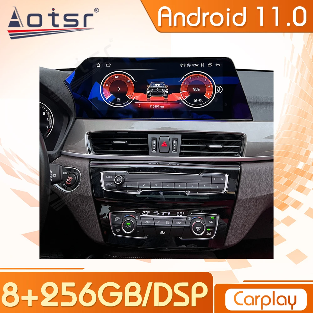 

12.3Inch Android For BMW X1 X2 F48 F39 NBT EVO 2016-2019 2020 Carplay Multimedia Player Stereo Car Radio With Bluetooth Video