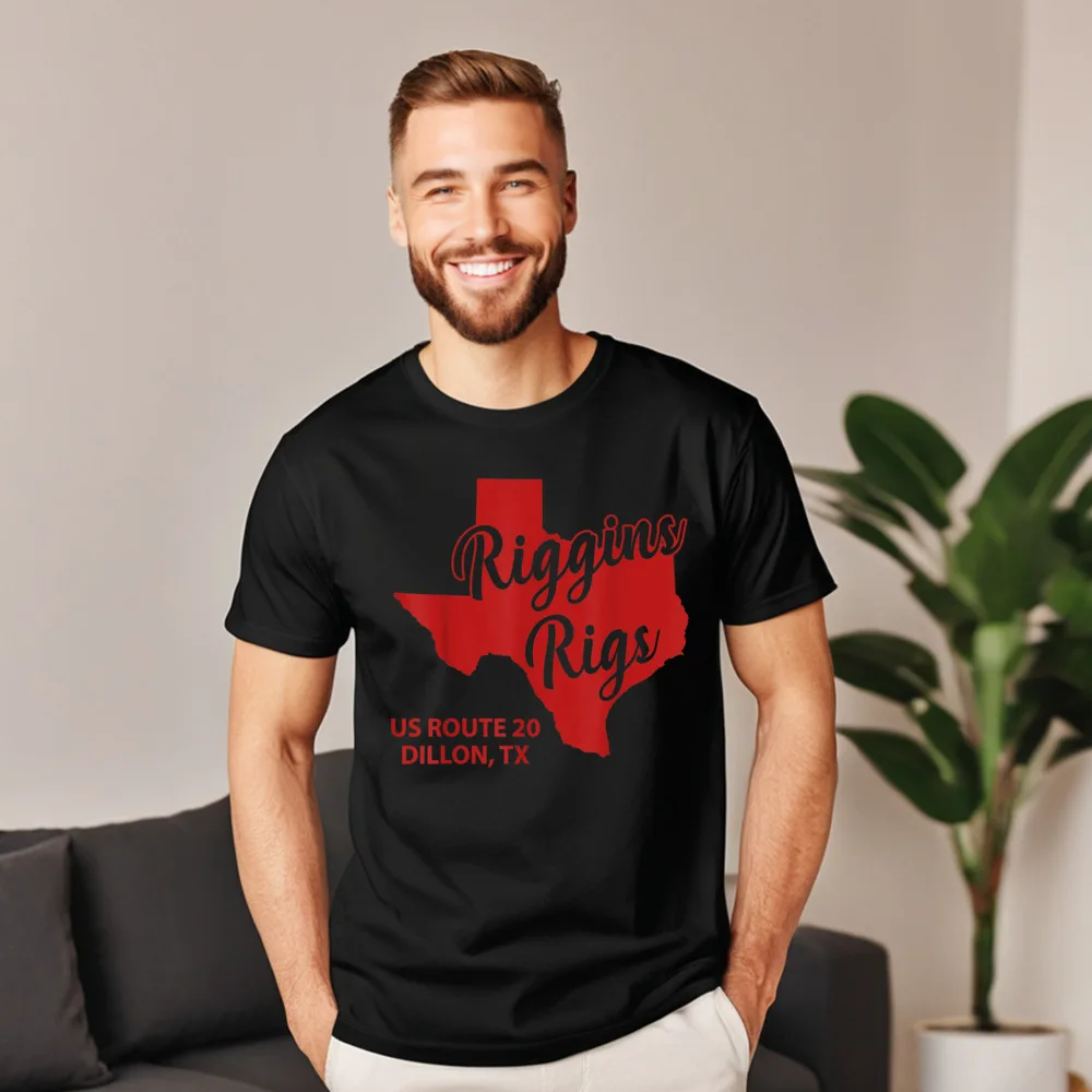 Outdoor RIGGINS RIGS AUTO REPAIR DILLON T-Shirt Gift Idea Latest Thanksgiving Day O-Neck Pure Cotton T-Shirt Tops Shirts