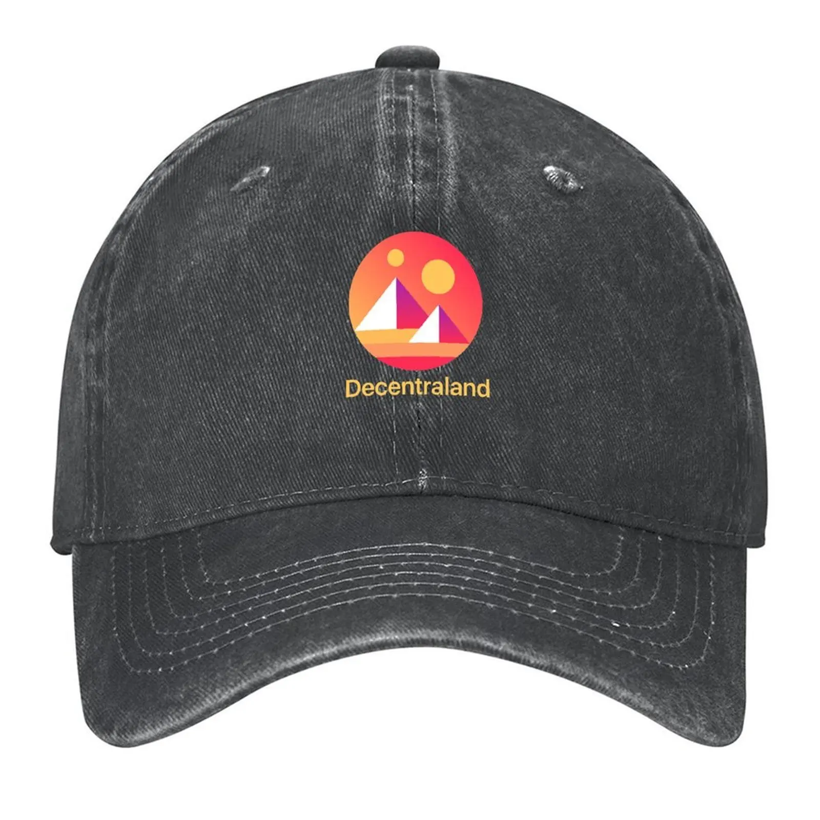 

Decentraland cryptocurrency - Decentraland MANA Baseball Cap tea Hat designer cap hats for men dad hat Men Caps Women's