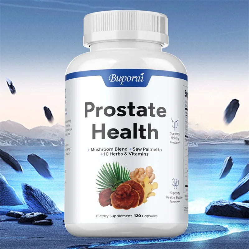 

Prostate Health - Contains Saw Palmetto, Supports Male Prostate and Urinary Tract Health, Bladder Control, Antioxidant
