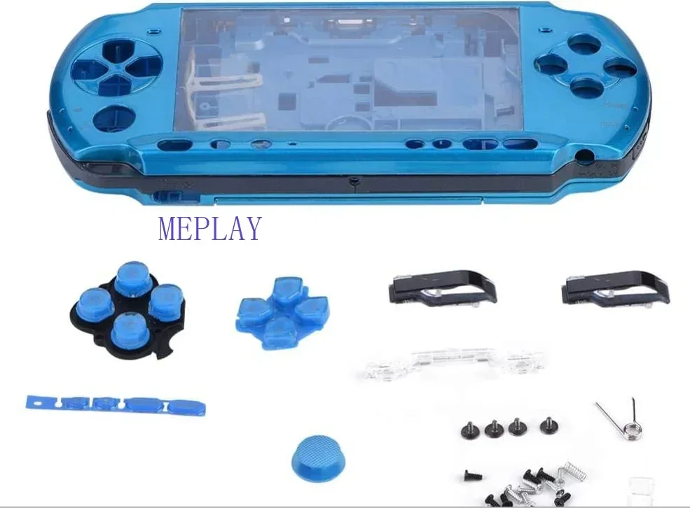 14 Colors New Full Set Housing Shell Case for PSP 3000 with Logo Old Version Shell Case for PSP300 PSP 3000  with Buttons Kit