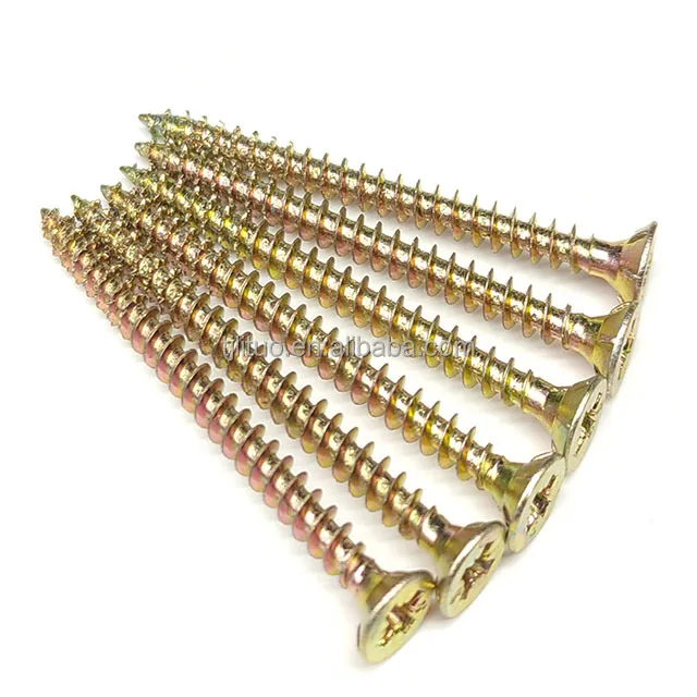 Tornillos por mayor melamina spax screws 4x50 zincado