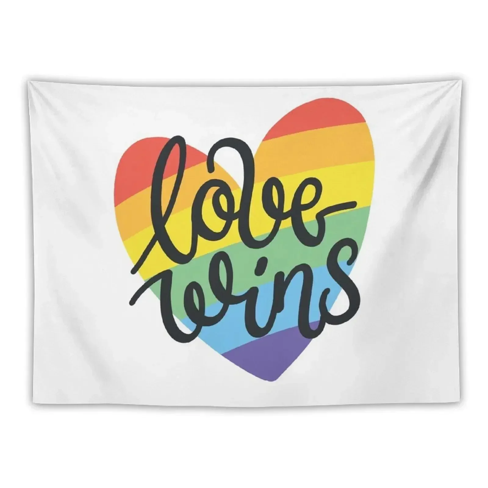 

Love wins Tapestry Wall Hanging Wall Room Decor Bedrooms Decorations Tapestry