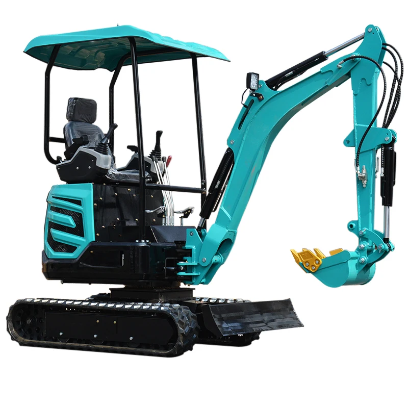 AST-20 ミニショベル 2 トン小型ディガークローラーディガー家庭用農地および建設作業に使用中国カスタマイズ