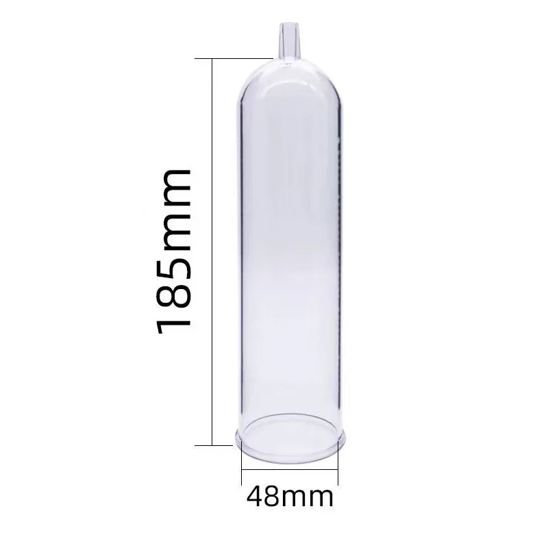 Accessories for Penis Pump Cylinder Flask Part Replacement for Dick Extender Enhancer Stretcher Vacuum Pumps Sex Toys Men