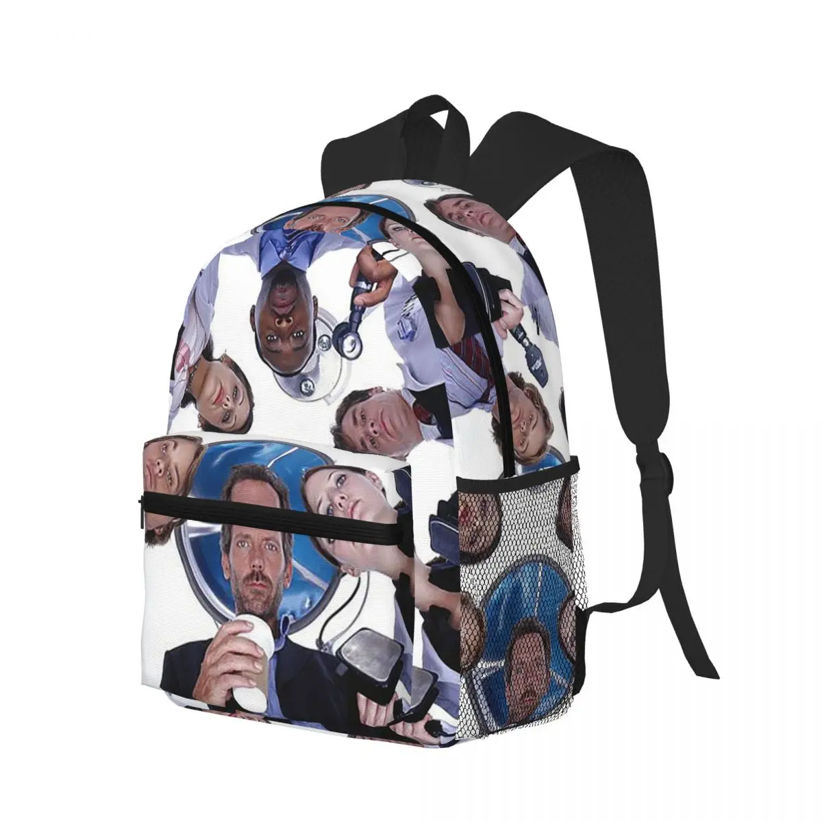 

House MD TV Show Студенческий рюкзак Школьная сумка Туризм Путешествия Рюкзак для мужчин Женщины Книжная сумка Сумки на плечо