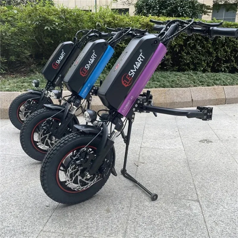 

Elesmart 2024 500W Electric Wheelchair Handcycle A5 with 12.8Ah 16Ah Battery