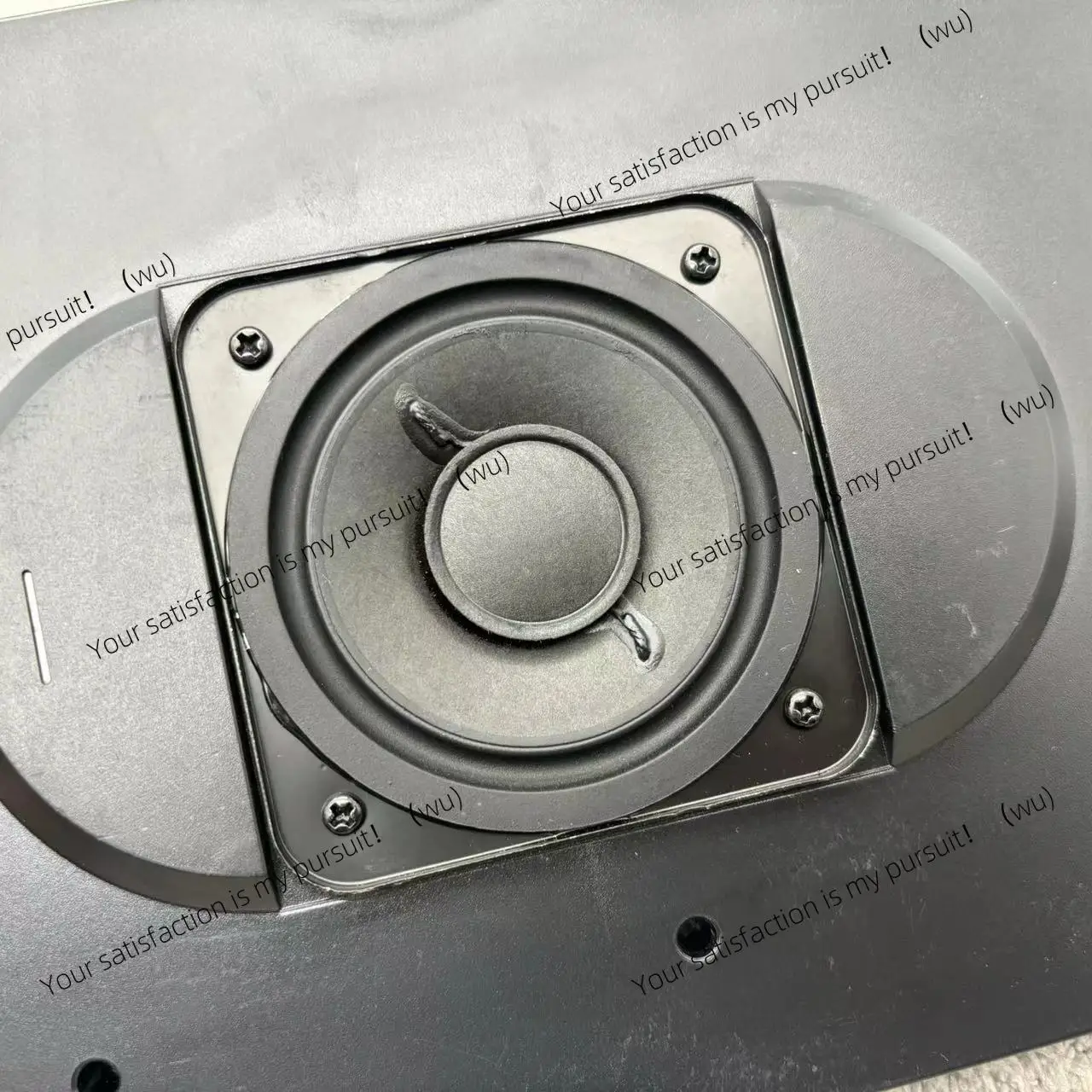 Ultra-thin 3-inch passive subwoofer, seat gun 2.1 power amplifier subwoofer speaker, mid-bass audio DIY