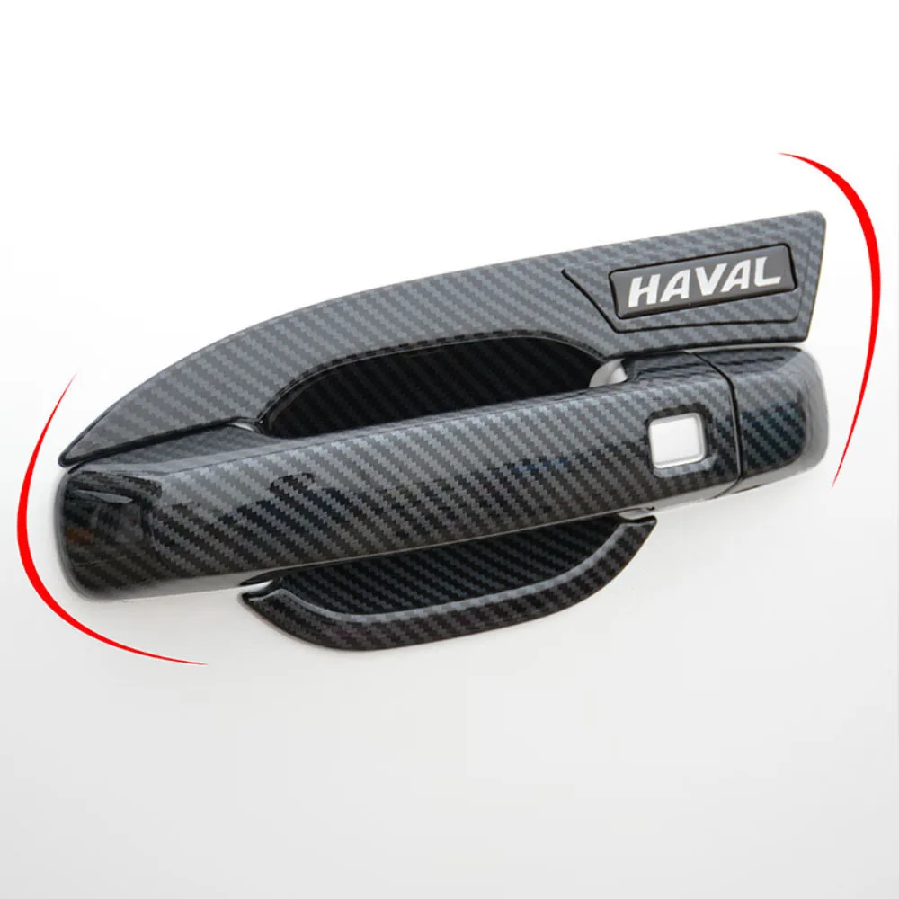 12PCS For Great Wall Haval DARGO 2021-2024 Car Door Handle Bowl Cover Chrome Trim Decorate Modify Protector Sticker Anti Scratch image 2