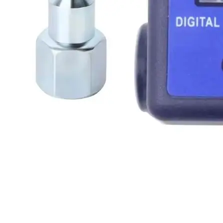 Digital Air Pressure Regulator With Gauge And Filter Moisture Separator For Spray Painting Pneumatic Tools 150 PSI Blue
