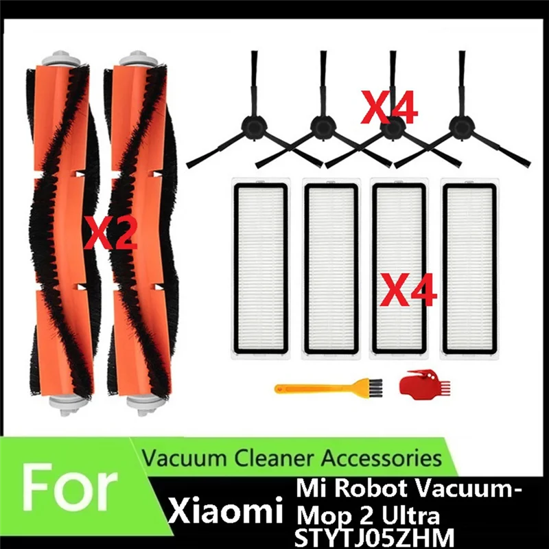 X11A For Xiaomi Mi Robot Vacuum-Mop 2 Ultra STYTJ05ZHM Vacuum Cleaner Accessories Main Side Brush Parts