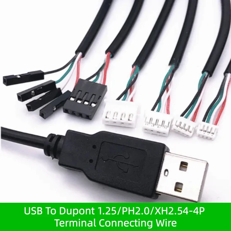 

USB to 1.25/PH2.0/XH2.54-4P DuPont Adapter Extension Cable Touch Screen Cable USB Terminal Data Cable