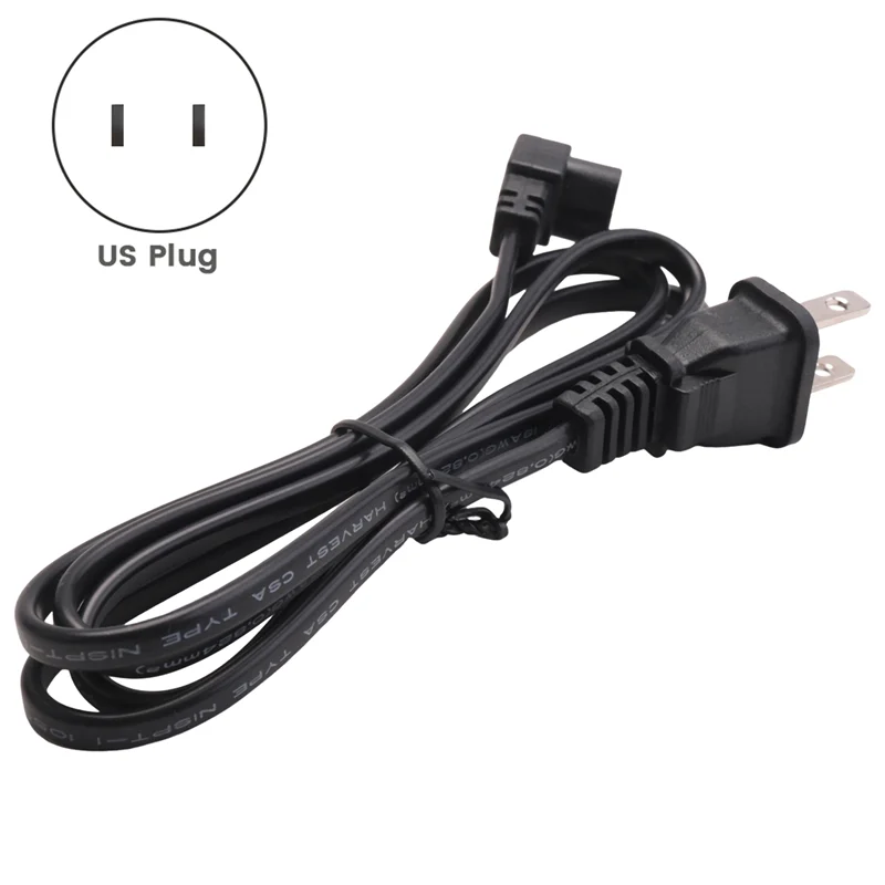 Universal Power Cable For HY300, HY320, HY300 PRO, Hy320mini Projectors For Various Projectors US PLUG