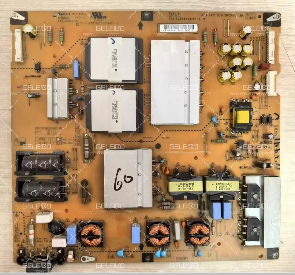 Placa de alimentación LGP60-13P EAX64908201 para 60LN6150 60LA6200