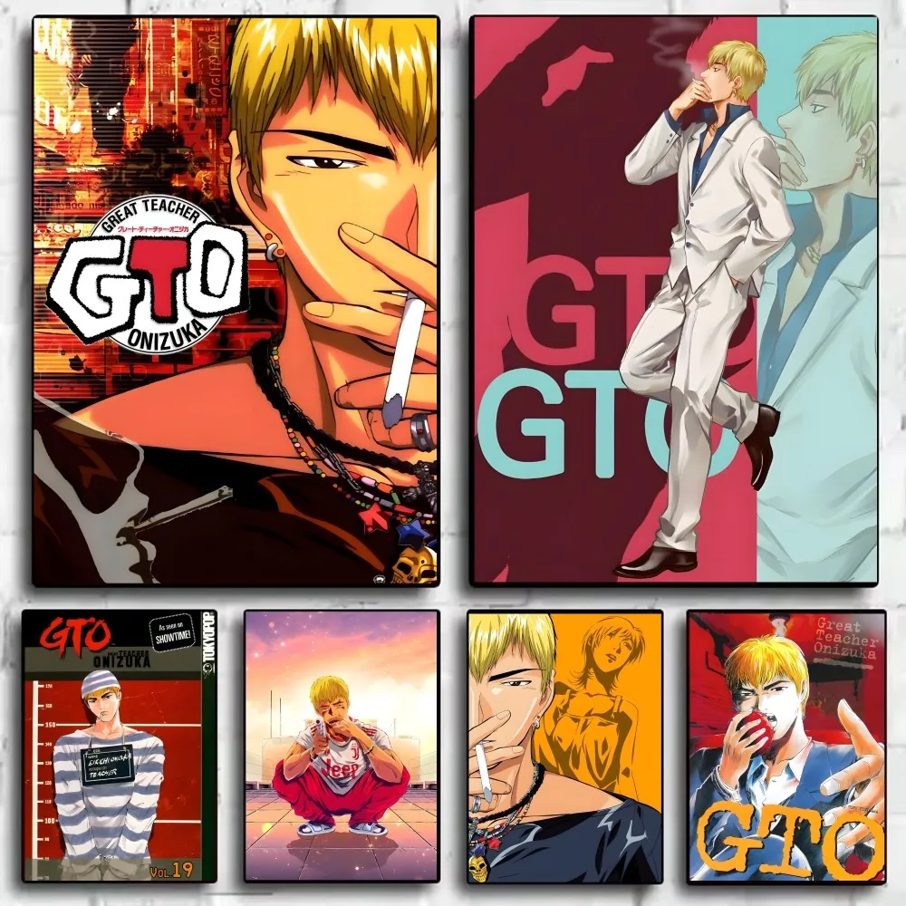 Anime Great Teacher Onizuka Poster HD Art Sticky Wall Waterp